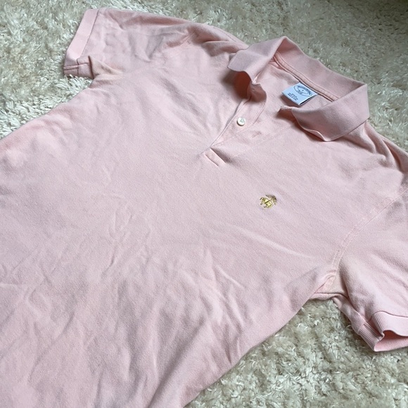 Brooks Brothers Small Slim Fit Pink Polo Shirt - Picture 6 of 12